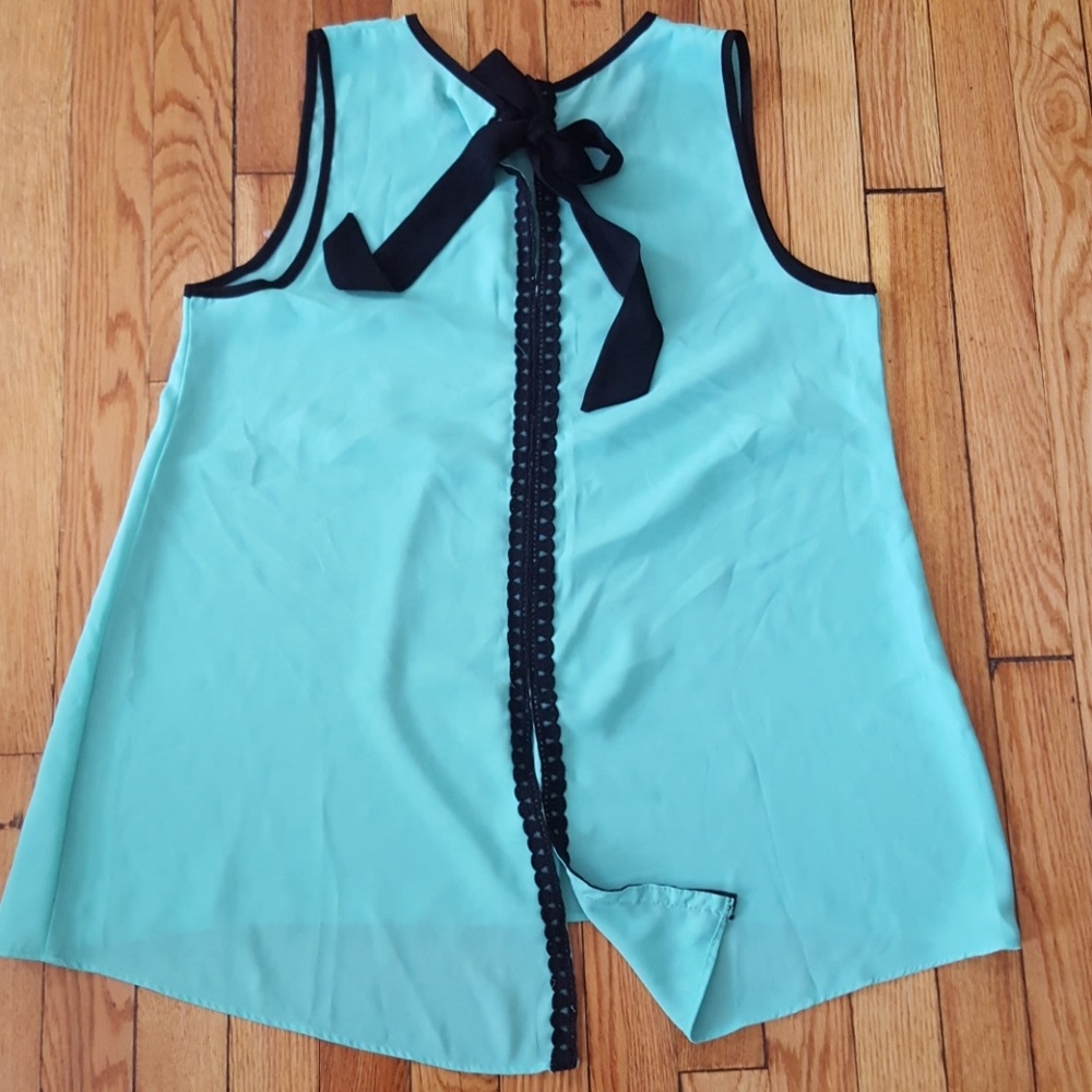 Chiffon tunic top